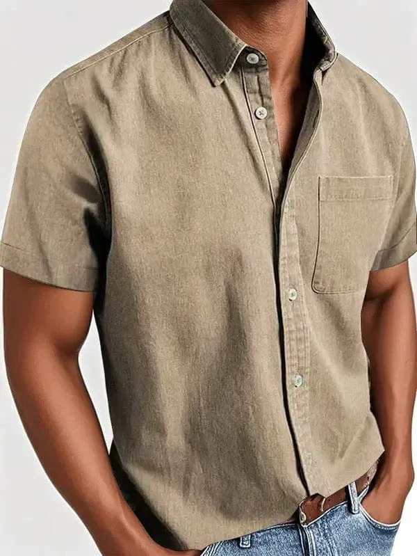 Elegant Short Sleeved Shirt