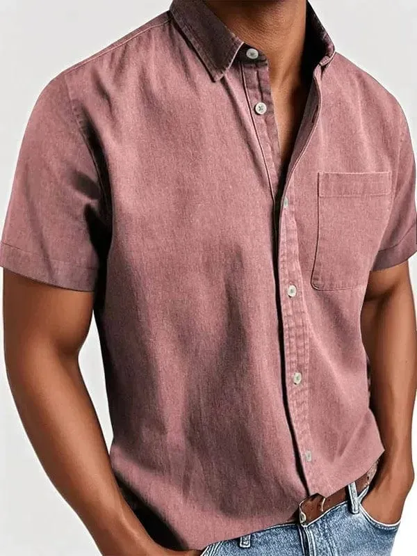 Elegant Short Sleeved Shirt