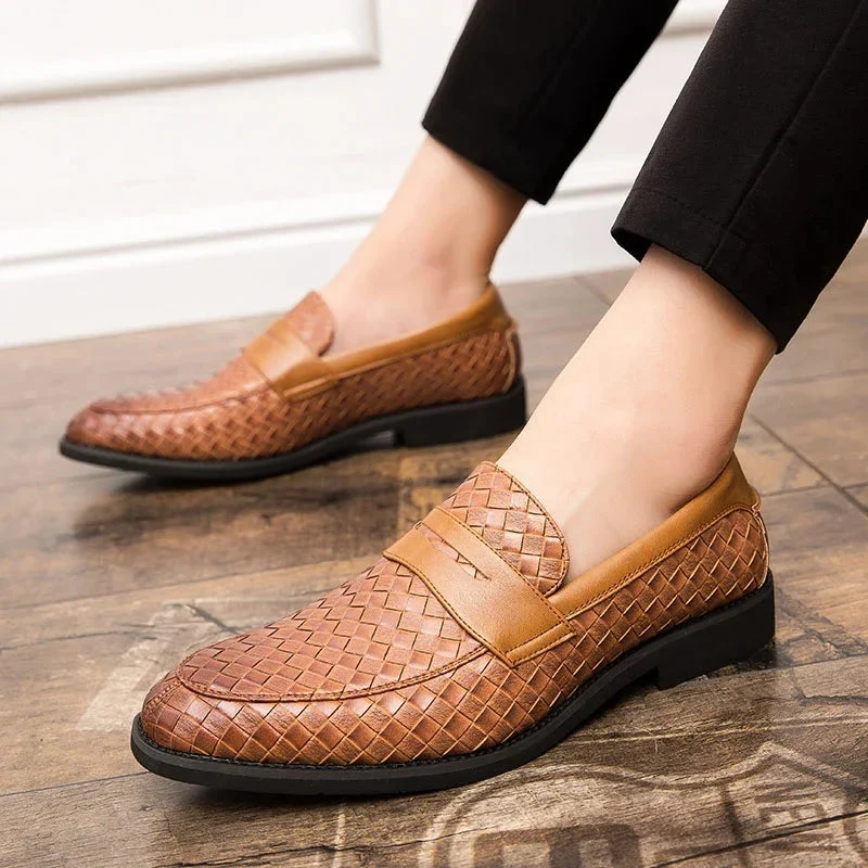 Elegant Woven Loafers