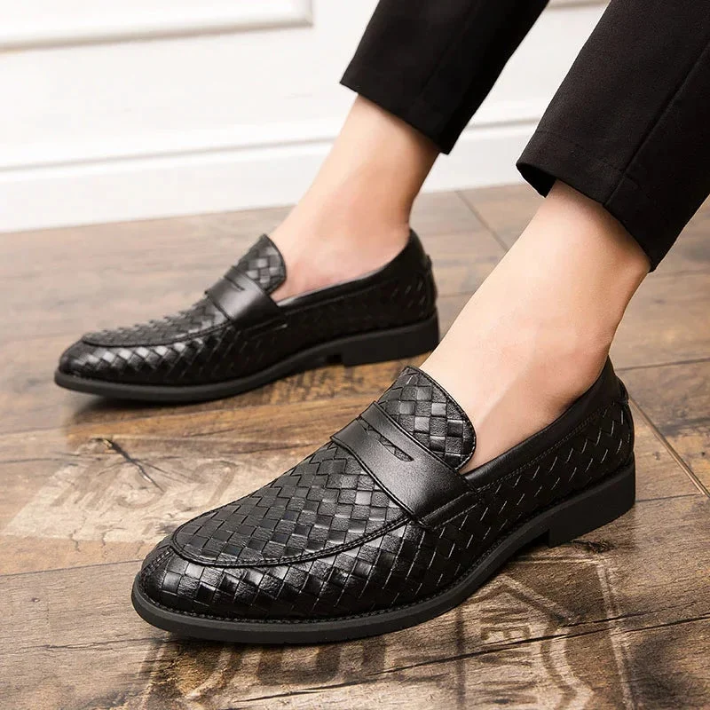 Elegant Woven Loafers