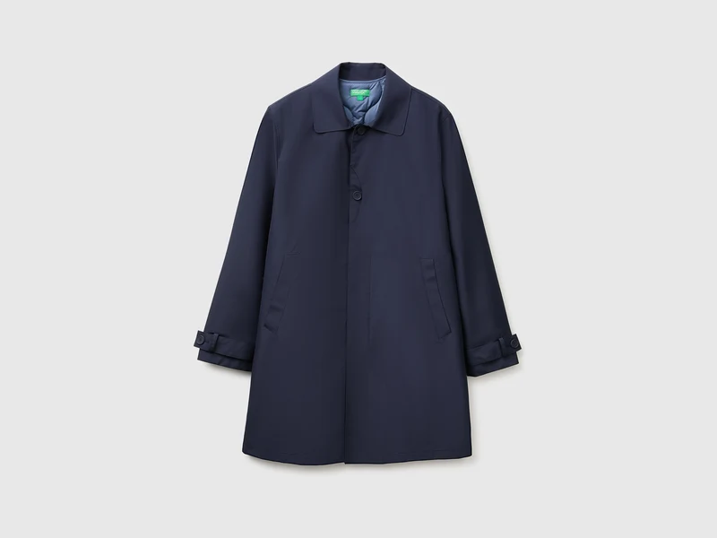 Trenchcoat mit abnehmbarer Weste