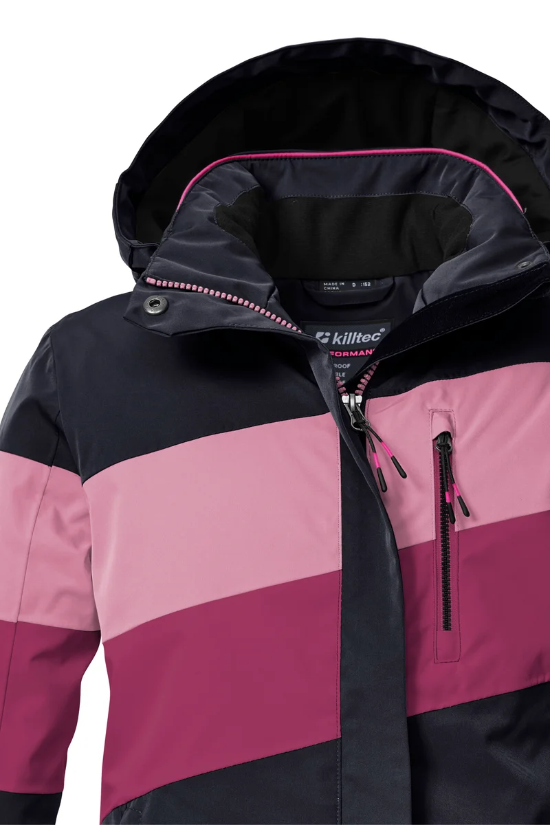 KILLTEC 197 GRLS Skijacke für Mädchen wasserdicht