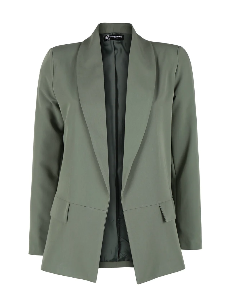 Blazer donna aperto - militare