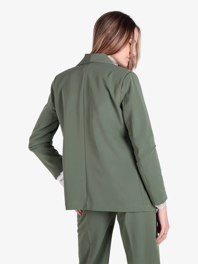 Blazer donna aperto - militare