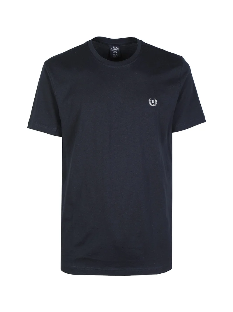 T-shirt basic uomo manica corta - blu scuro
