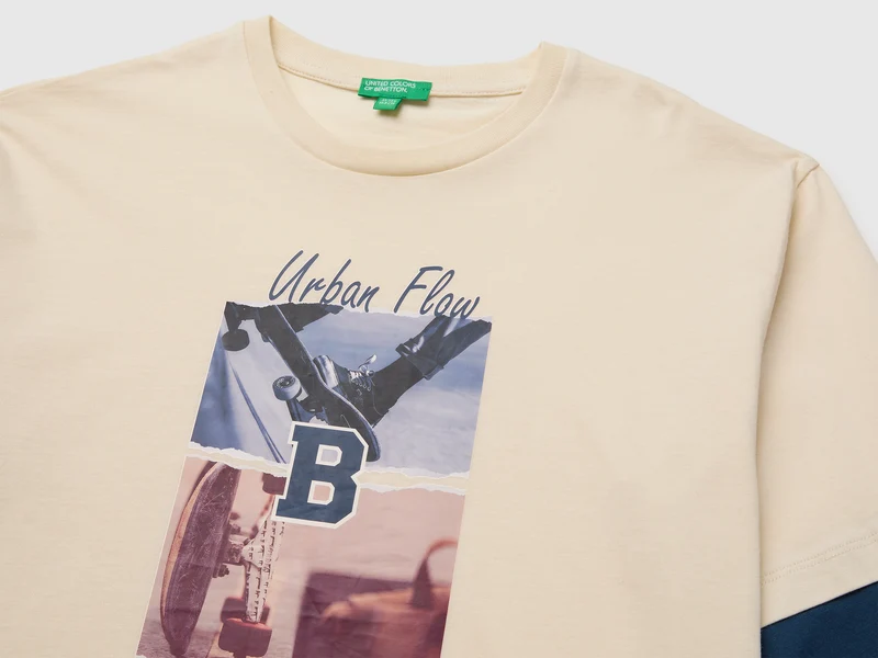 Oversize-T-Shirt aus Bio-Baumwolle