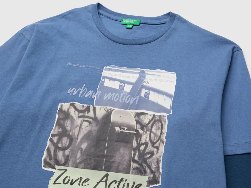 Oversize-T-Shirt aus Bio-Baumwolle