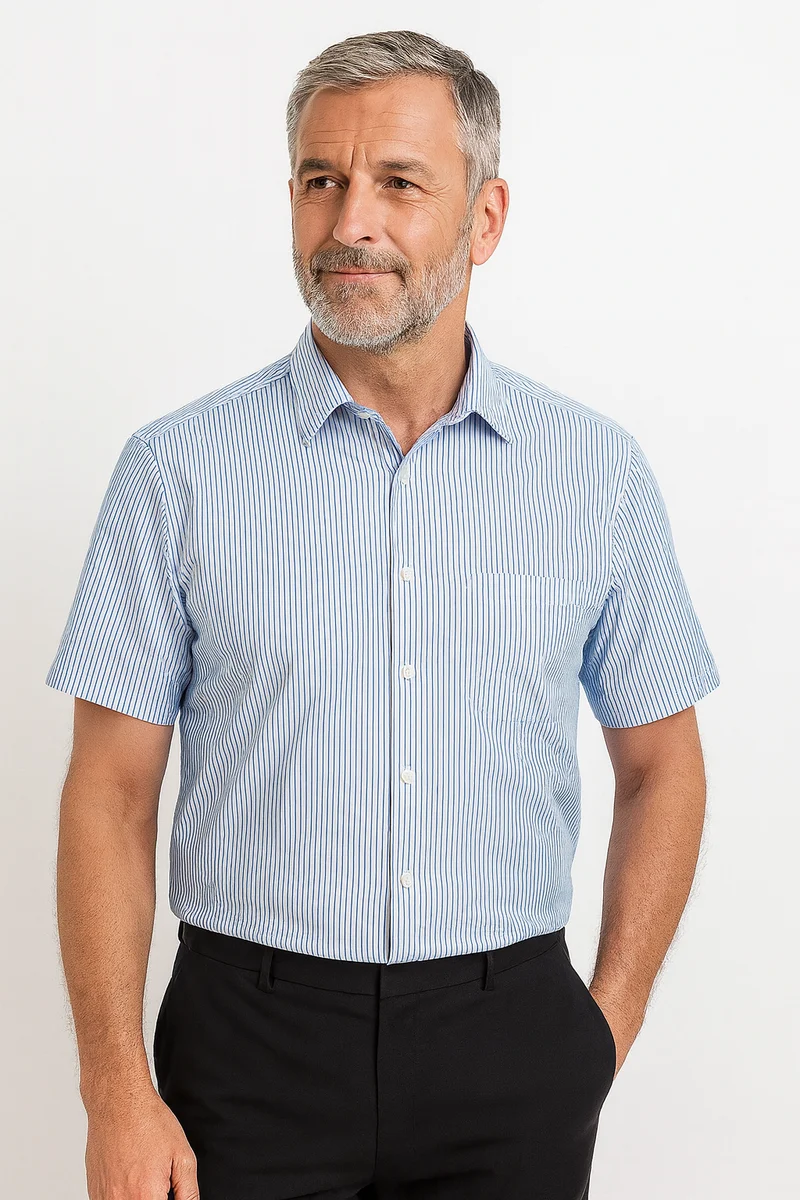 Short Sleeved Business Shirt