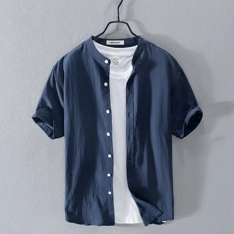 Cotton Linen Summer Shirt
