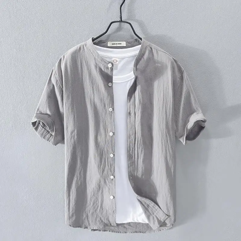Cotton Linen Summer Shirt
