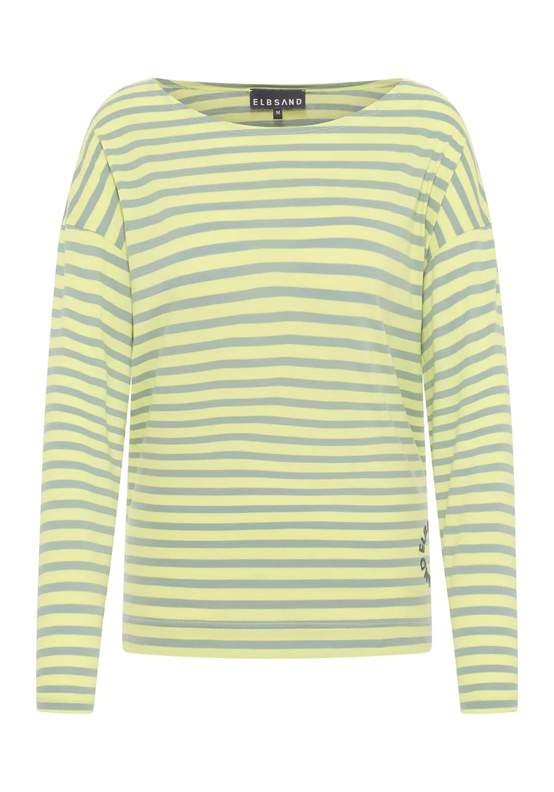 ELBSAND Tooske Gestreiftes Longsleeve 50% Baumwolle