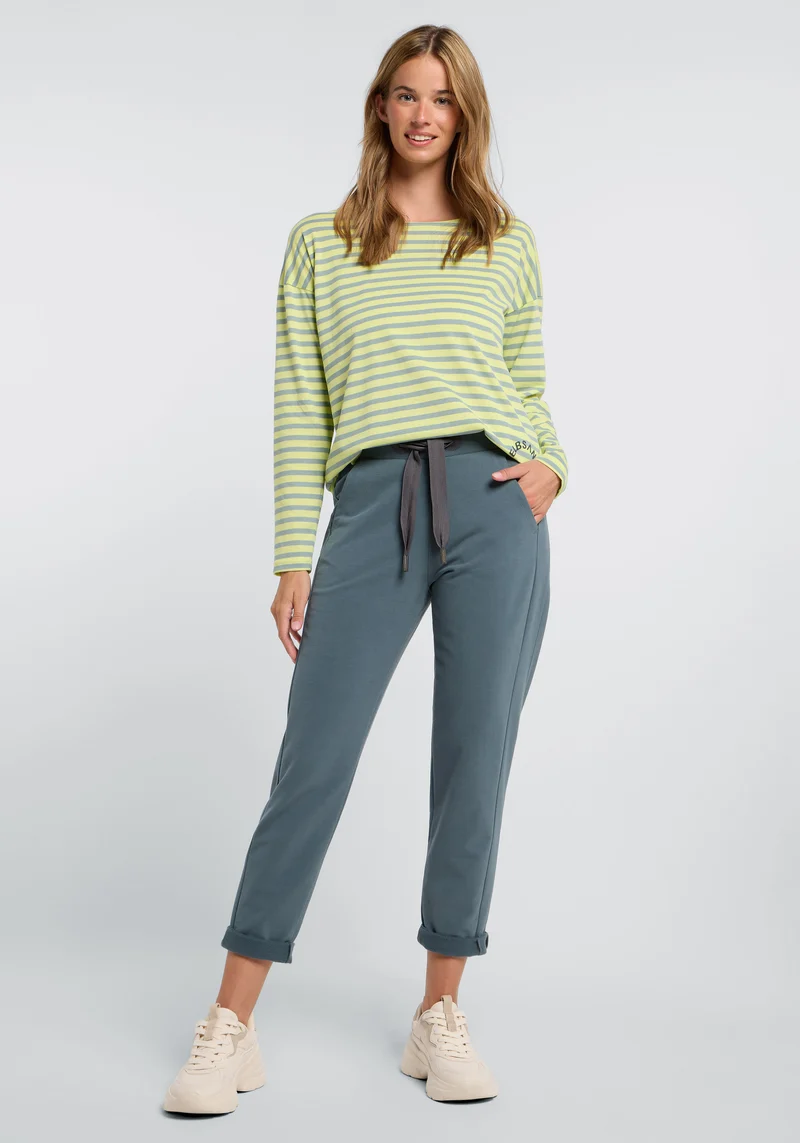 ELBSAND Tooske Gestreiftes Longsleeve 50% Baumwolle