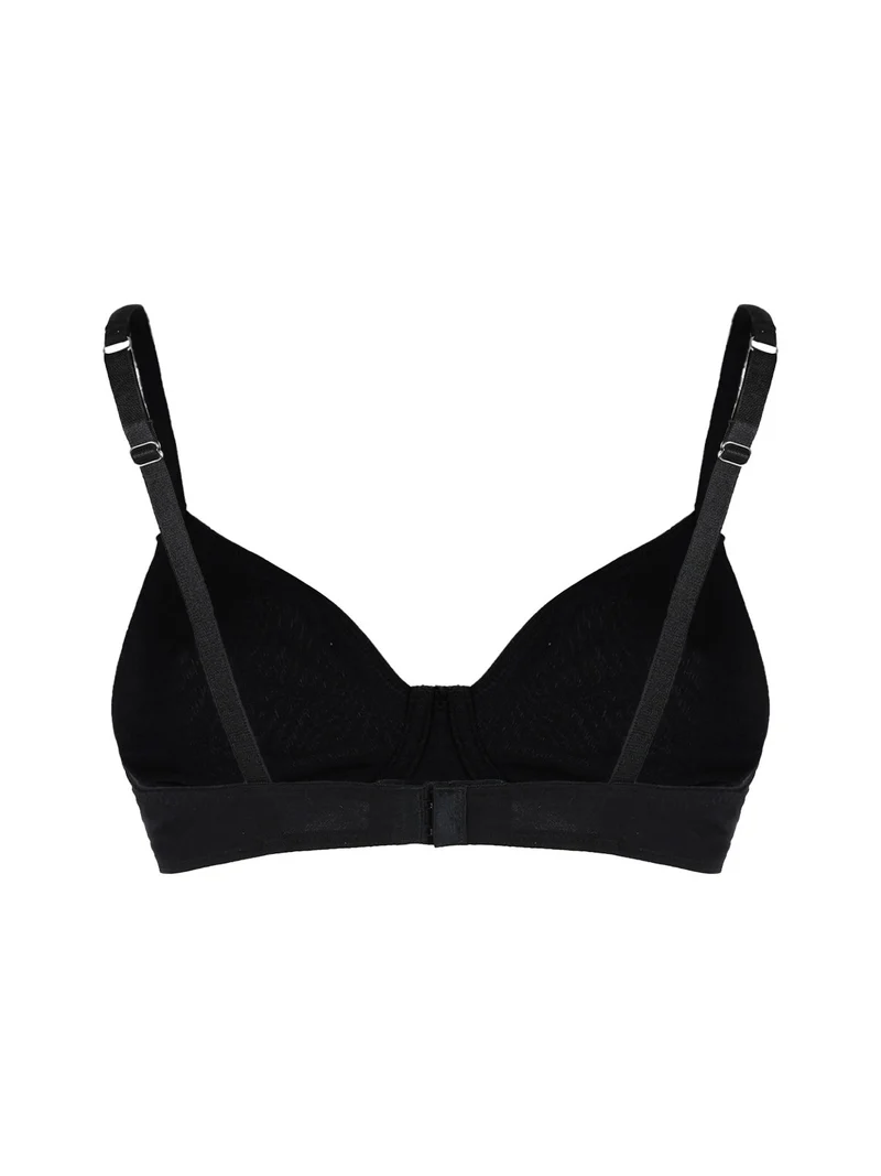 FUNKY 853 Reggiseno a triangolo sfoderato - nero