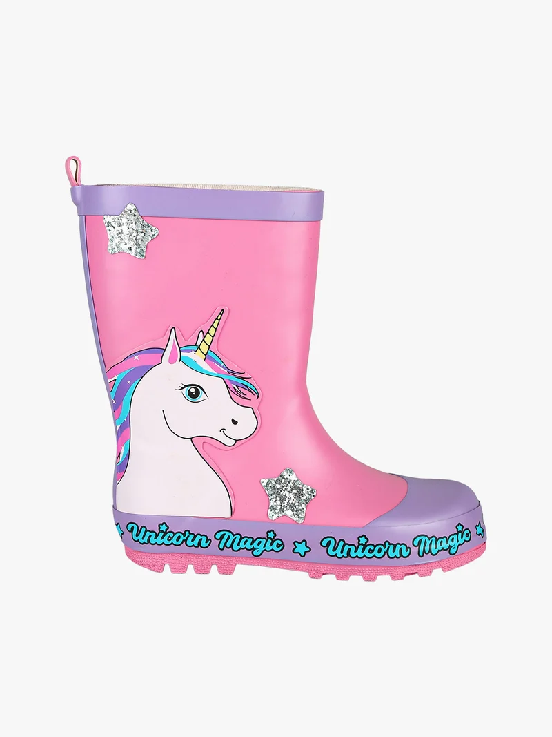 Stivali pioggia da bambina - rosa