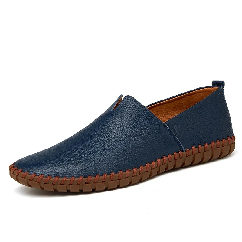 Elegant Breathable Leather Loafers