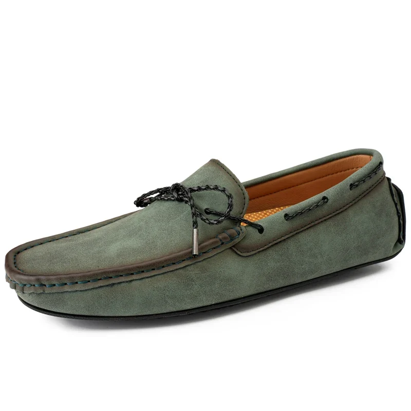 Handmade Suede Loafers
