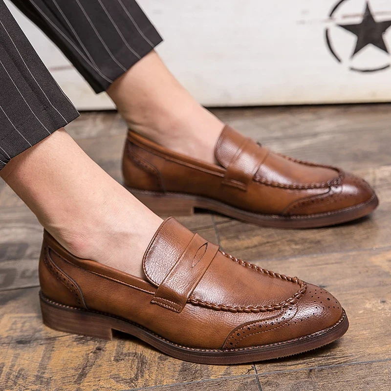 Chic Leather Loafers