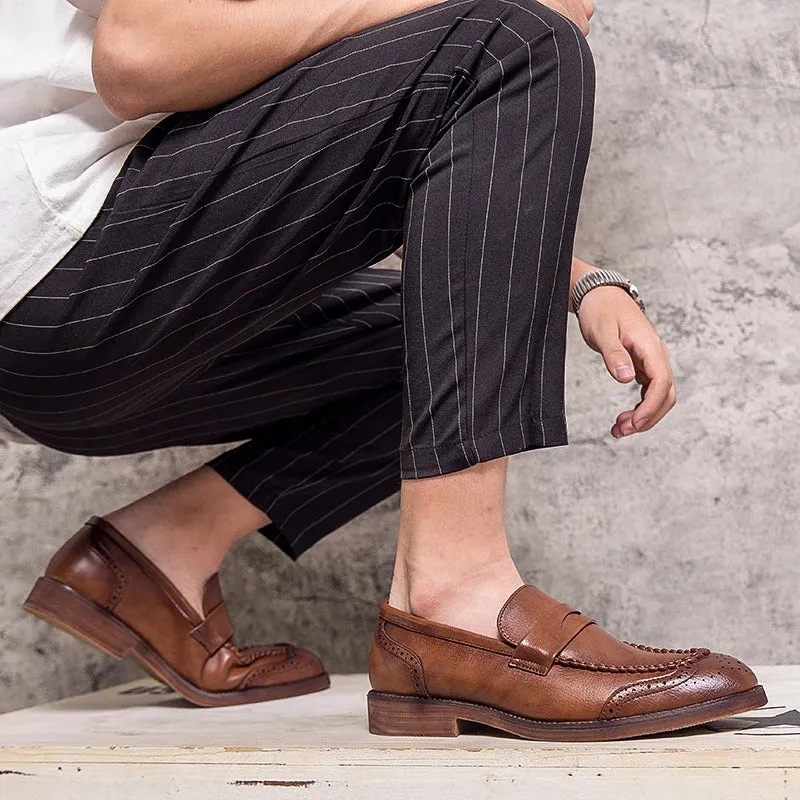Chic Leather Loafers