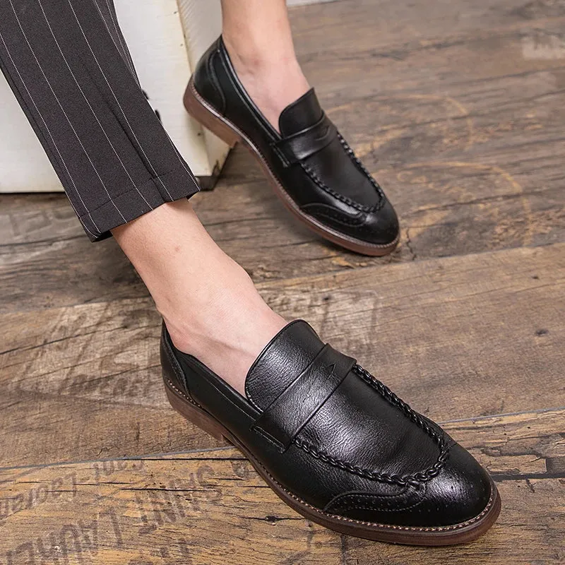 Chic Leather Loafers
