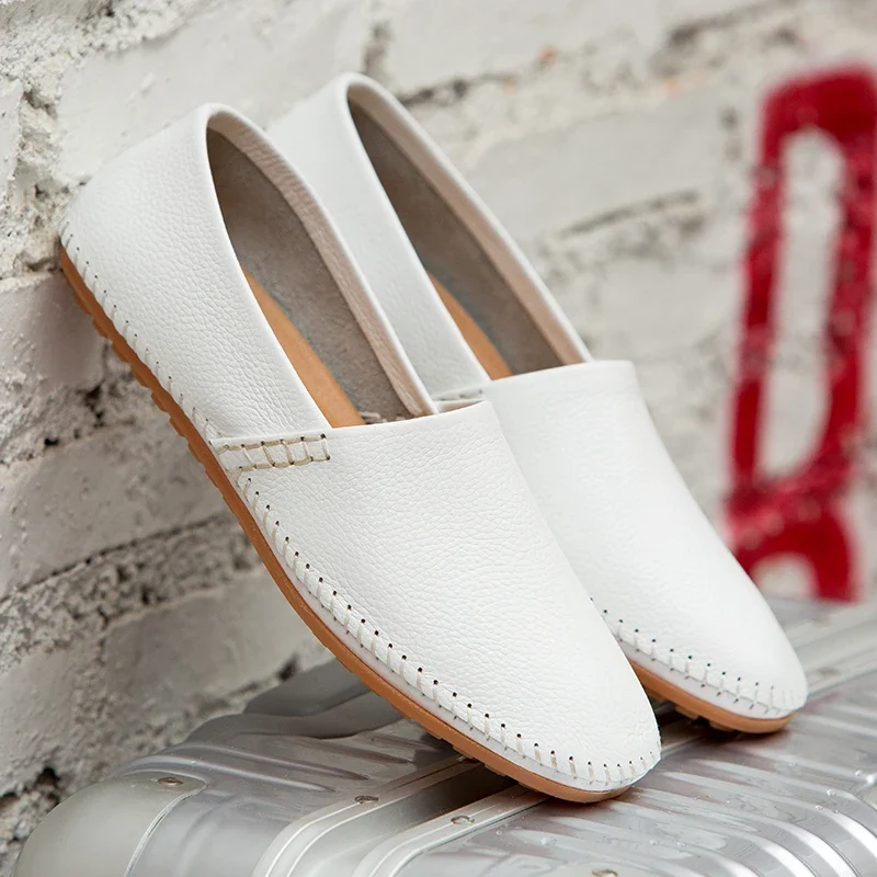 Light Leather Loafers