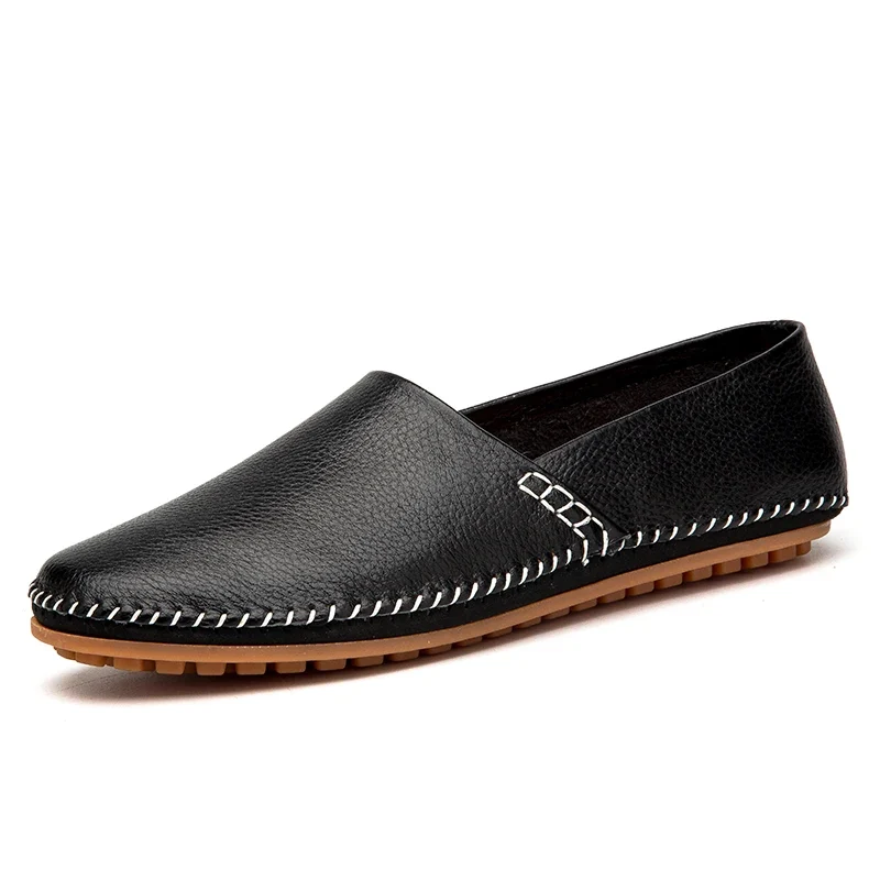 Light Leather Loafers