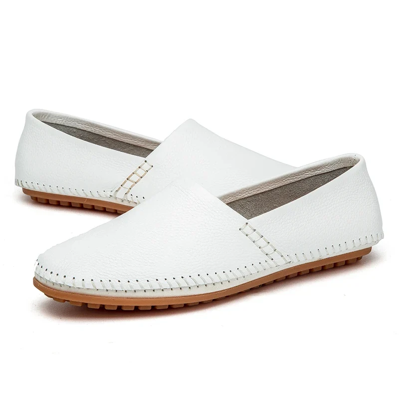 Light Leather Loafers