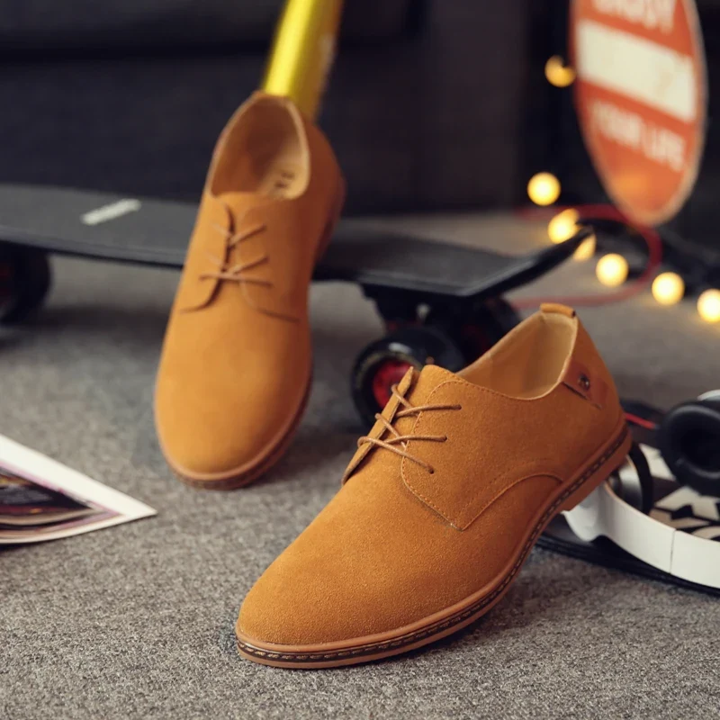Oxford Suede Business Shoes