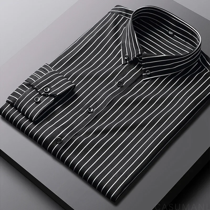 Givalli - Casual Striped Men's Shirt