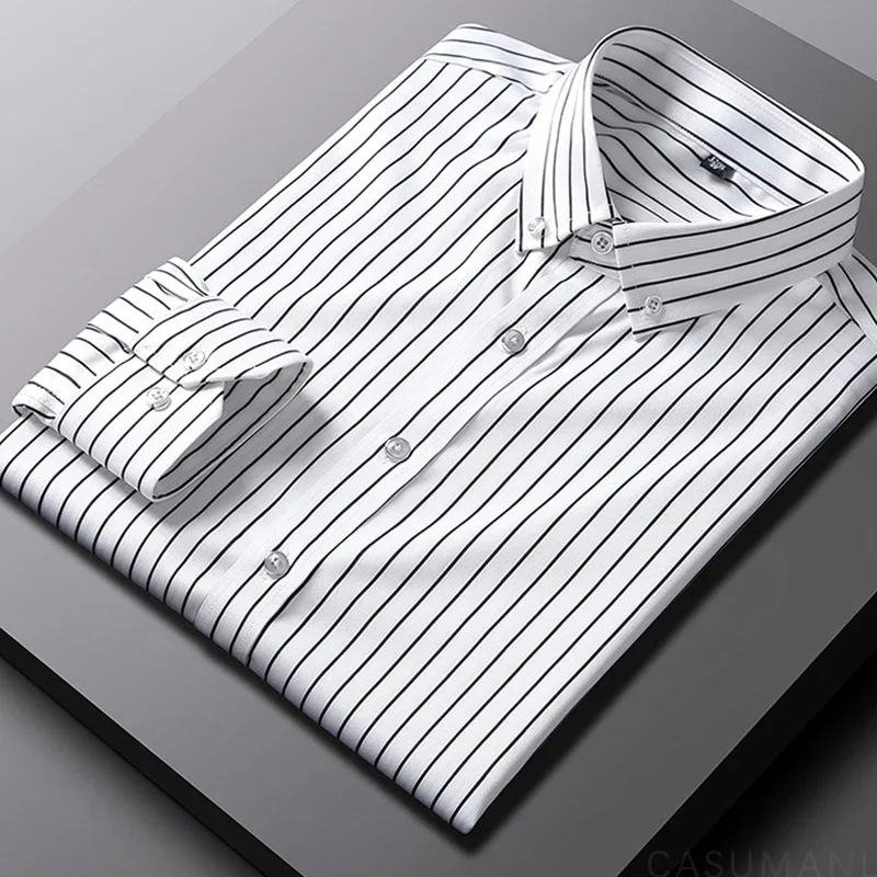 Givalli - Casual Striped Men's Shirt