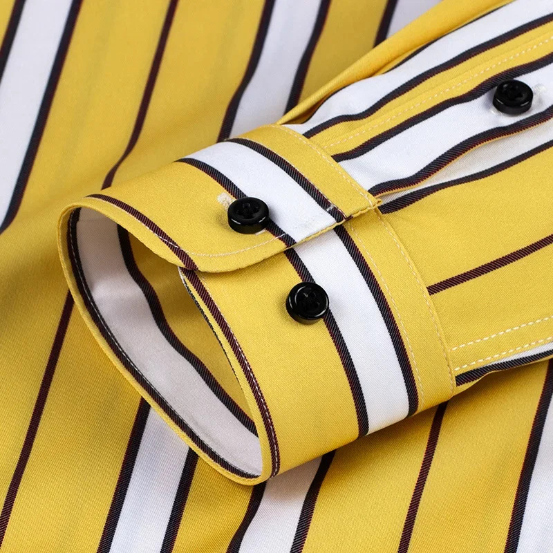 Givalli - Casual Striped Men's Shirt