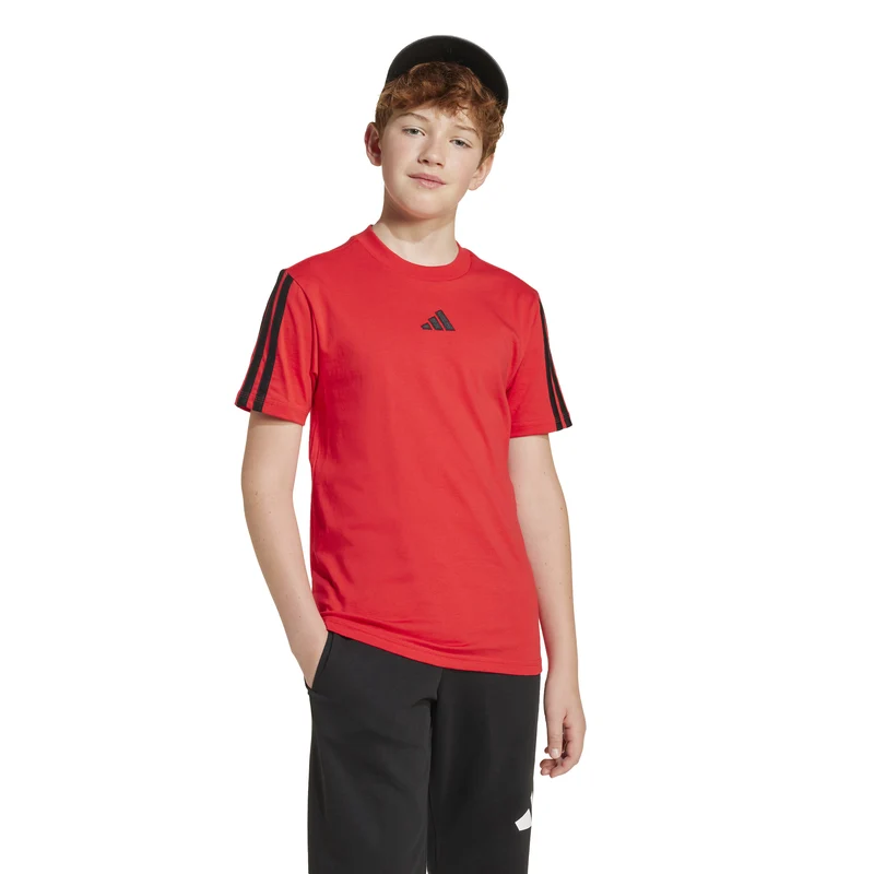 ADIDAS J 3S TEE 160 Kinder T-Shirt aus 100% Baumwolle