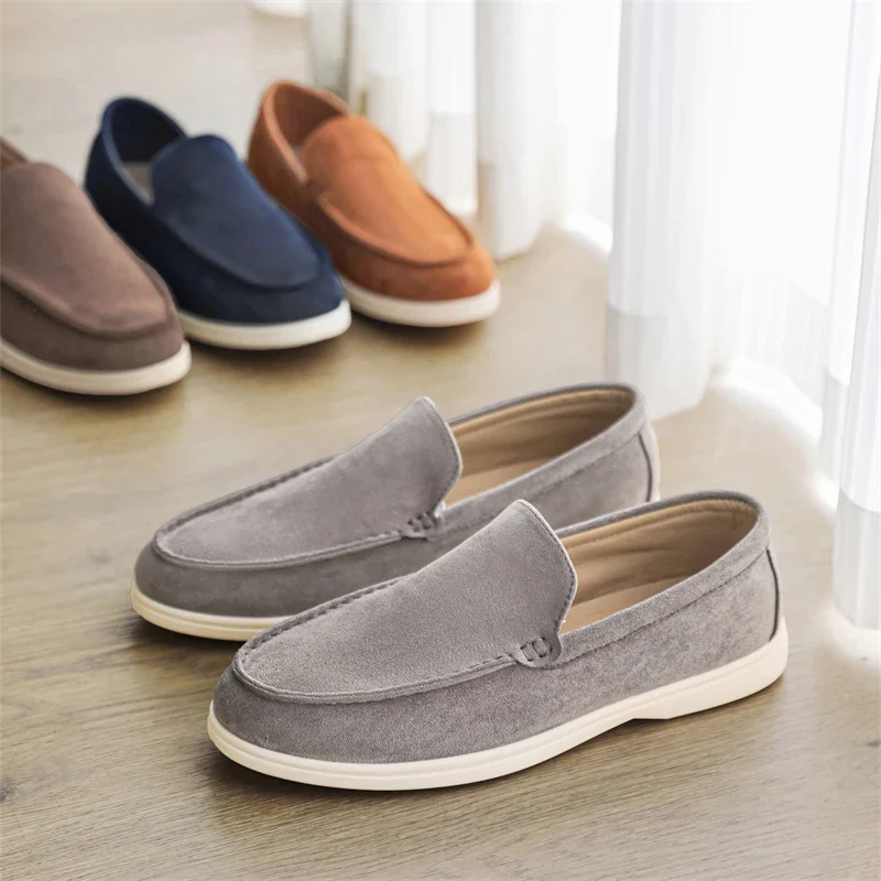 Casual Suede Loafers