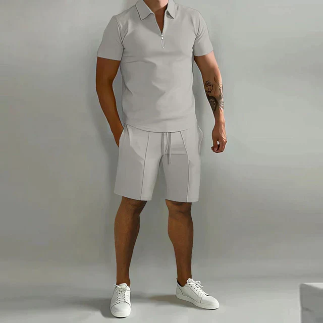 Elegant Polo Shirt Set