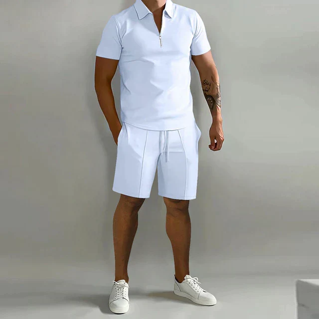 Elegant Polo Shirt Set