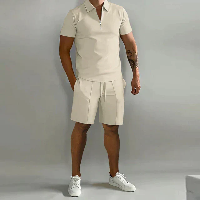 Elegant Polo Shirt Set