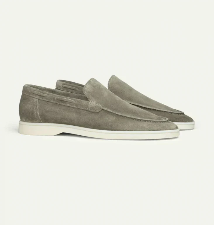 Suede Loafers