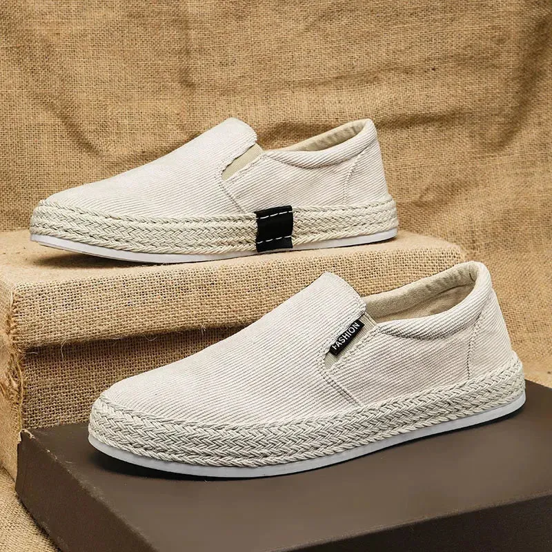 Breathable Slip-On Canvas Shoes