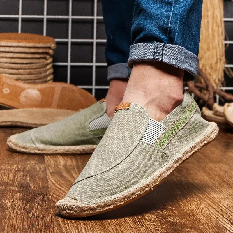 Elegant Linen Espadrilles