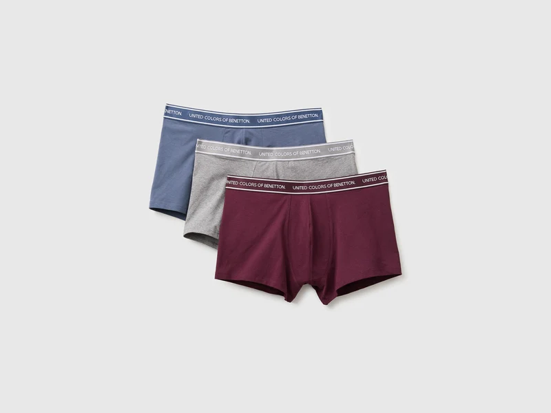 Dreier-Set Boxershorts mit Logo-Gummizug