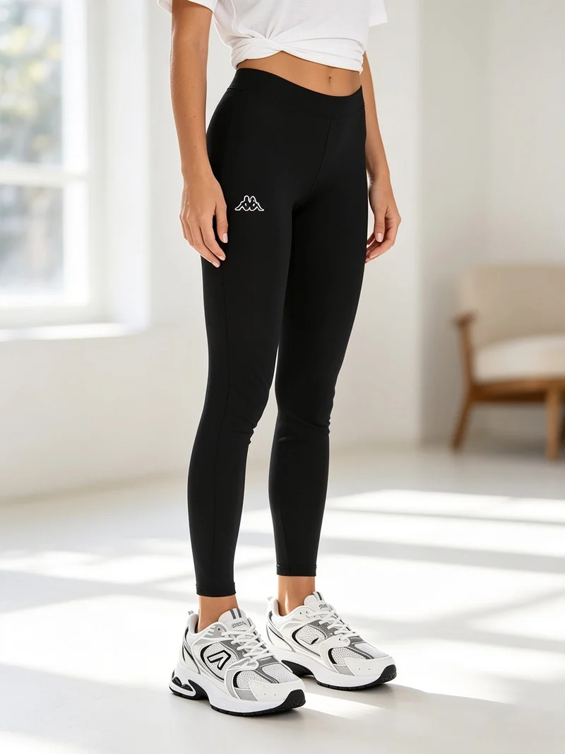 Leggings donna sportivi skin-fit - nero