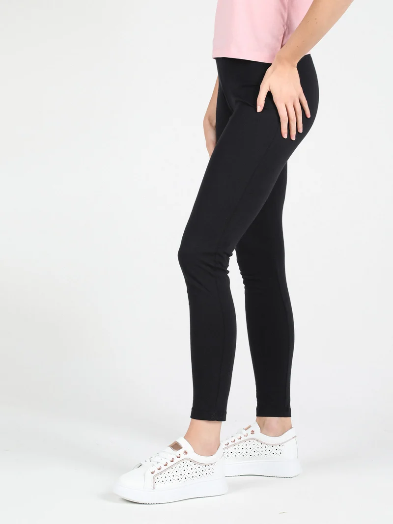 Leggings donna sportivi skin-fit - nero