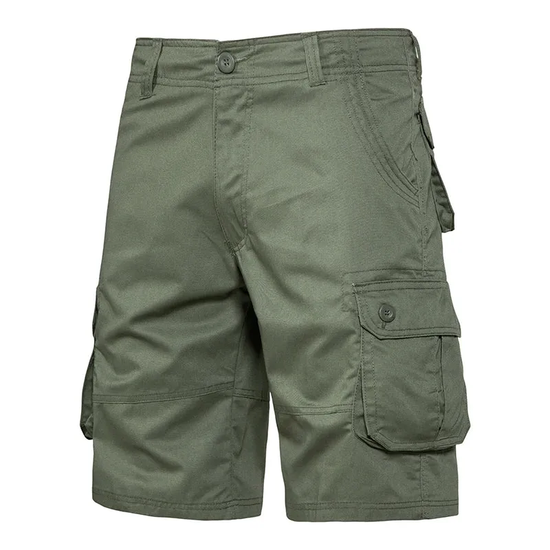 Multi-Pocket Men's Shorts