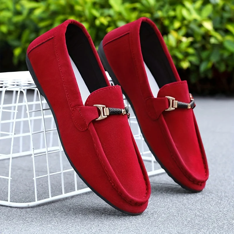 Suede Business Loafers