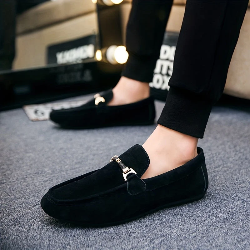 Suede Business Loafers