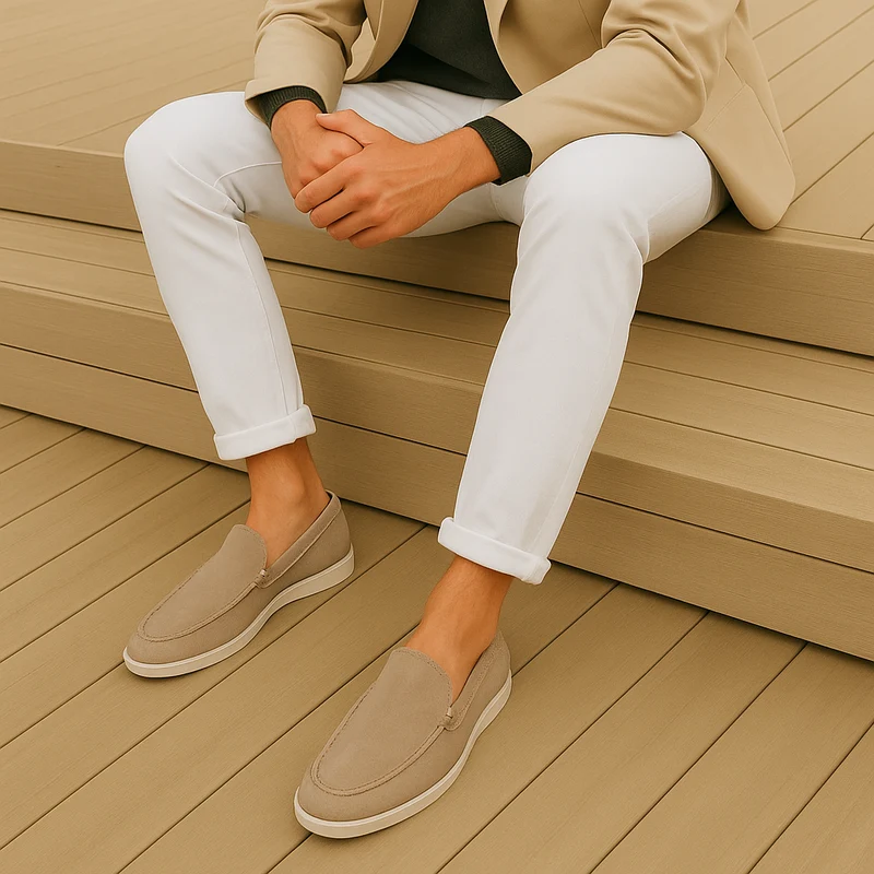 Givalli Suede Loafers