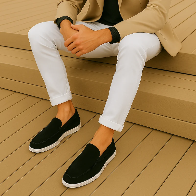 Givalli Suede Loafers