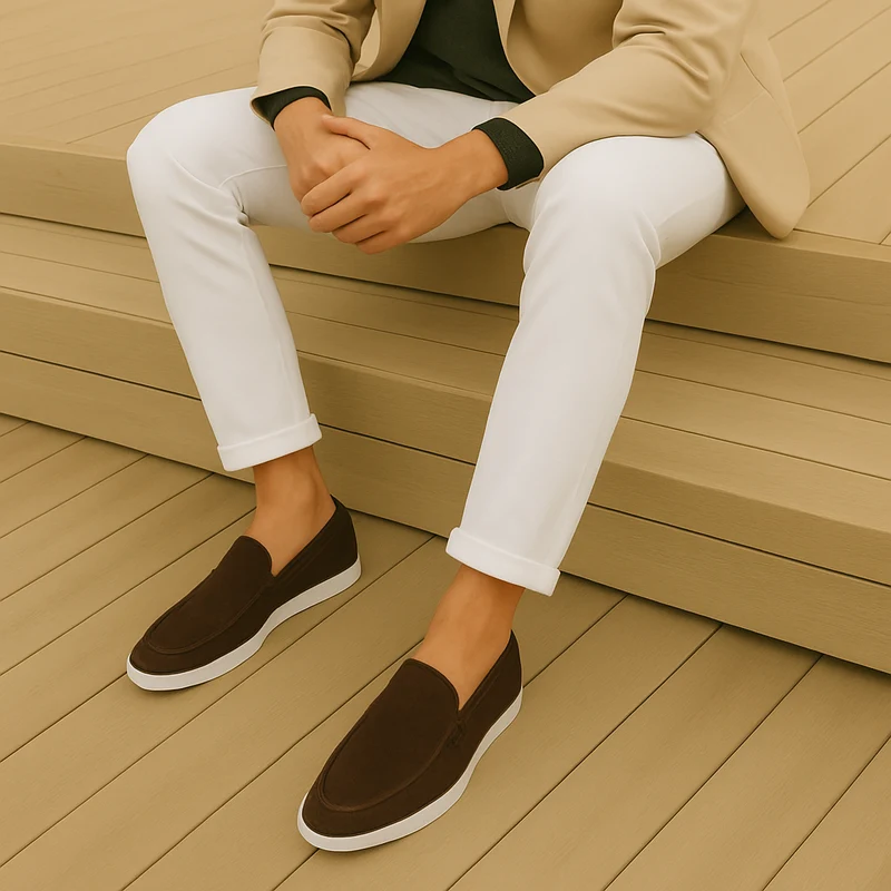 Givalli Suede Loafers