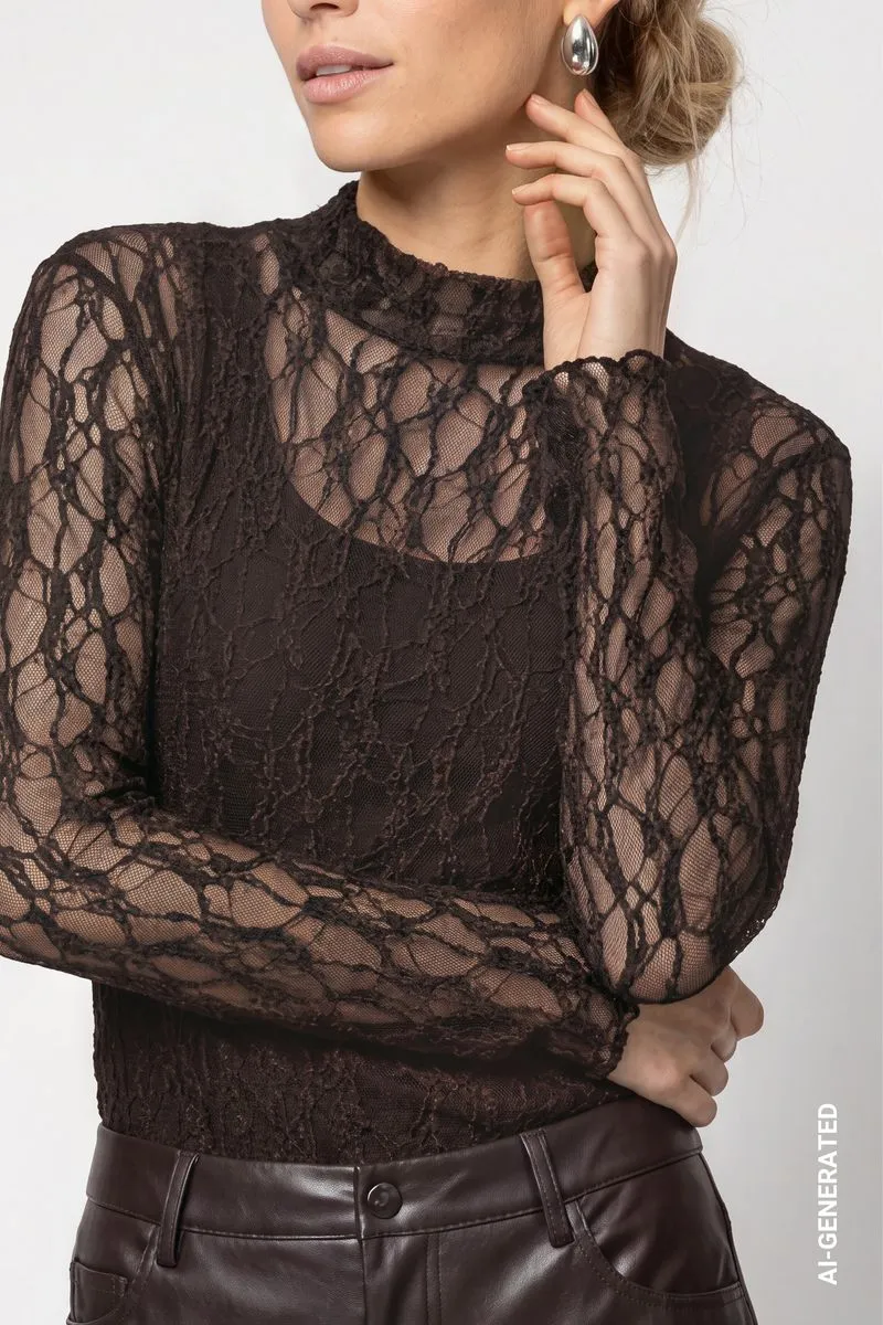 Spitzenshirt