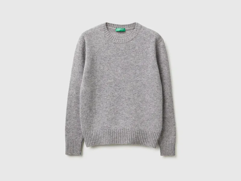 Pullover aus reiner Shetlandwolle