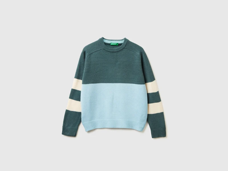 Pullover mit Farbblockdesign